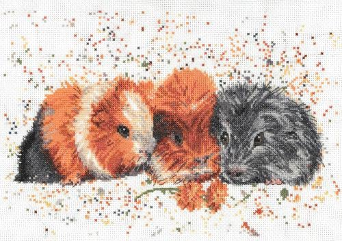 My Cross Stitch Bree Merryn, Snap Crackle & Pop, 12 x 8 inches