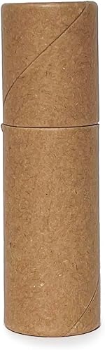 Miniatura 4 de Tubos de bálsamo labial de cartón push-up, tubo de lápiz labial de papel kraft biodegradable, cartón de 0.5 onzas (0.5 fl oz) recipiente vacío, tubo