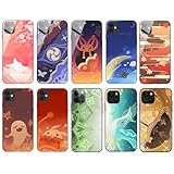 原神 スマホケース iphone16ケース 携帯ケース 新キャラ ナヒーダ ニィロウ アルハイゼン 八重神子 雷電将軍 神里綾華 宵宮 楓原万葉 夜蘭 甘雨 胡桃 ショウ クレー 鍾離 応援グッズ 可愛い おしゃれ ガラスケース 全面保護 耐衝撃 クリスマス ハロウィン イベント 誕生日 プレゼント 多機種対応 (アルハイゼン,iPhone16)