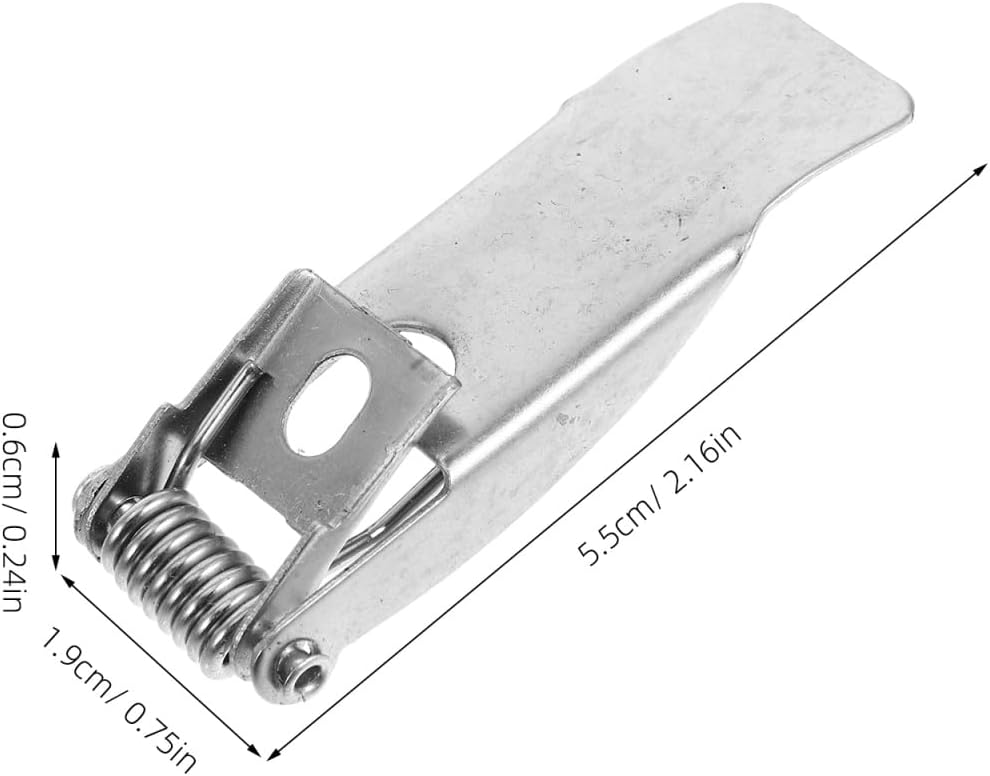 DOITOOL 10 Pcs Downlight Spring Clips Securing Clamps for Led Panel Lights Ceiling Clips for Recessed Lighting Small Spring Clips for Spotlights