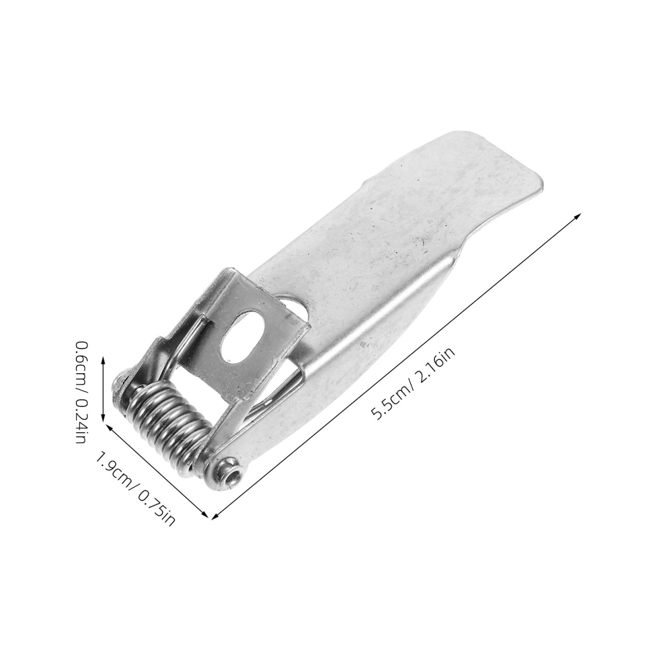 Jiavlyx 20 stuks plafondlamp veerklem, 60 x 20 mm inbouwlamp accessoires bevestigingsklemmen, lichtdiode inbouwlamp bevestigingsklem, koplamphouderveer, voor spot light downlights