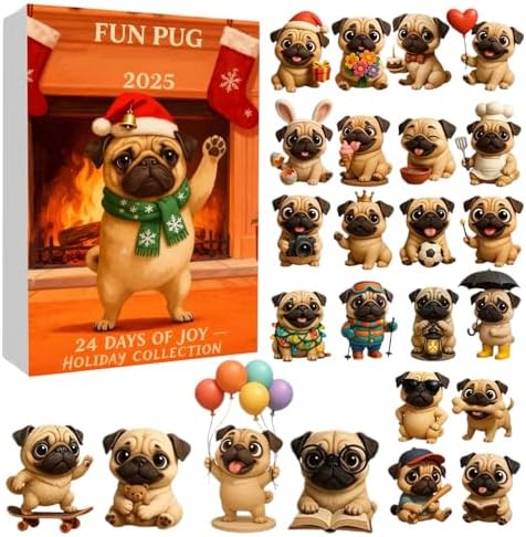 Calendrier De L'Avent Chat,24 Jours Orneent Acrylique 2D Thèe Chat Pour Avent 2025,Décorations