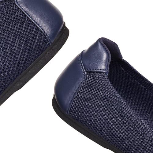 Image of Frank Mully Women's Ballet Flats Round Toe Walking Flats Slip On Work Shoes Knitted Flats Shoes for Woman Soft Lightweight