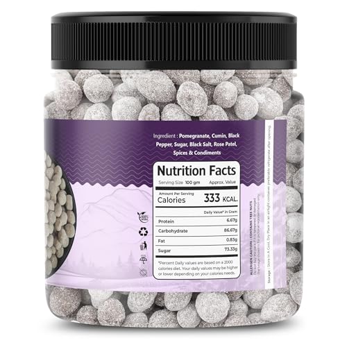 Image of Earthy Eats Anardana Goli 1000 G| Sweet and Tangy Digestive Treat | Authentic Indian Mouth Freshener | Made with Pomegranate Seeds and Spices l For Kids and Adults