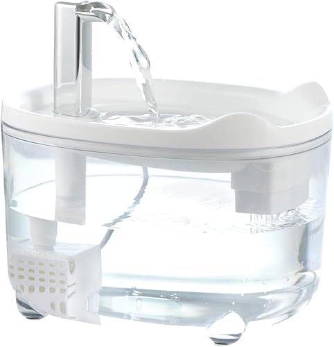 Fuente de agua para gatos, fuente automática de agua para mascotas de 50 onzas, dispensador silencioso para mascotas para gatos y perros disponible en Yaxa Costa Rica