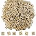 TIHOOD 1000PCS Scrabble Letters for Crafts, Wood Scrabble Tiles, DIY Wood Gift Decoration, Making Alphabet Coasters and Scrabble Crossword Game