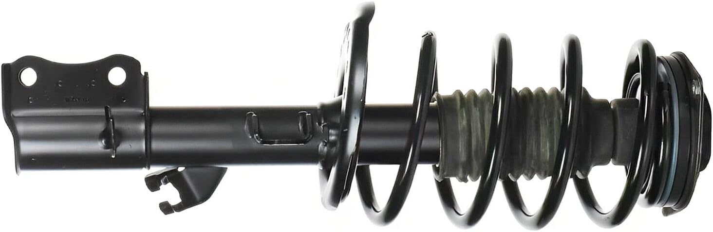 Detroit Axle - Front Left Strut for 14-19 Nissan Sentra, Driver Side Strut & Coil Spring Assembly 2014 2015 2016 2017 2018 2019 Replacement Suspension Shock