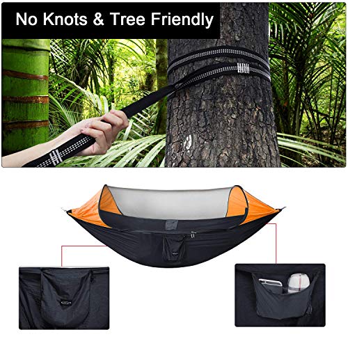 Image of DOLPHY Portable Camping Hammock with Mosquito Net