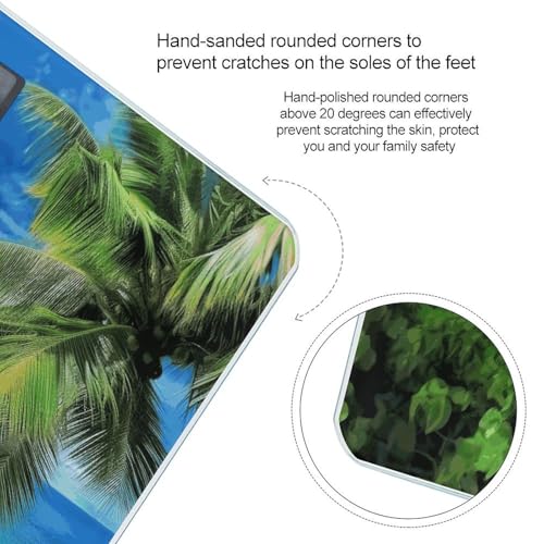 Báscula Digital de Baño con Pantalla LED y Vidrio Templado miniatura 4