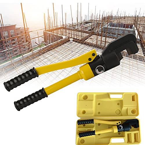 Crimpadora hidráulica de 8 toneladas, cortador de refuerzo hidráulico, cortador manual hidráulico, cortador de pernos, cortador de pernos con diámetro portátil de 4 a 16 mm