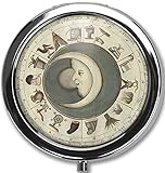 Pill Box Case Pillbox Holder Trinket Stash Box Arsenic Vintage Style Medicine Vitamin Pill Organizer