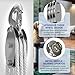 SALIFTFE Block and Tackle Pulley System, Upgraded 3-Wheel Rope Pulley Hoist, 5:1 Lifting Power, 1100LB Work Load with 55Ft of 1/4