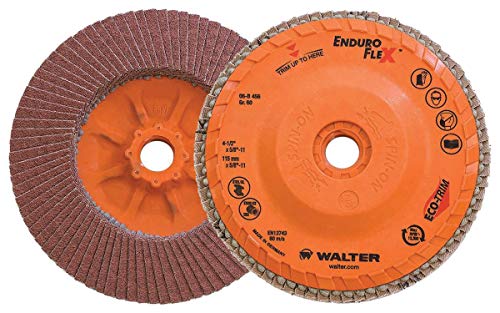 Walter Enduro-Flex™ Flap Disc, 4-1/2" X 7/8" Grit 40, Pack of 10 ...