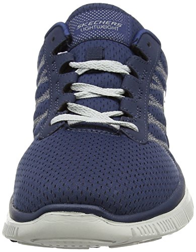 Image of Skechers Sport Men's Energy Downforce Lace-Up Sneaker | Training, Memory Foam, Leather and Mesh Upper, Dura-Grip Outsole, Traditional Lace-up