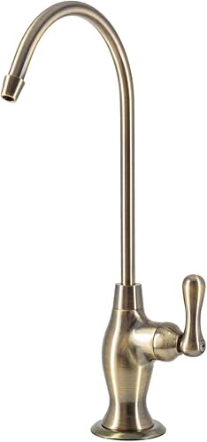 Miniatura 2 de Metpure Osmosis inversa Agua potable sin espacio de aire Sistema de filtración de grifo RO Caño dispensador de agua (gris pólvora) con llave de