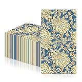 20 Servilletas de Flores Retro de Papel - Servilletas de Cóctel y Cena Suaves Para Boda y Fiesta