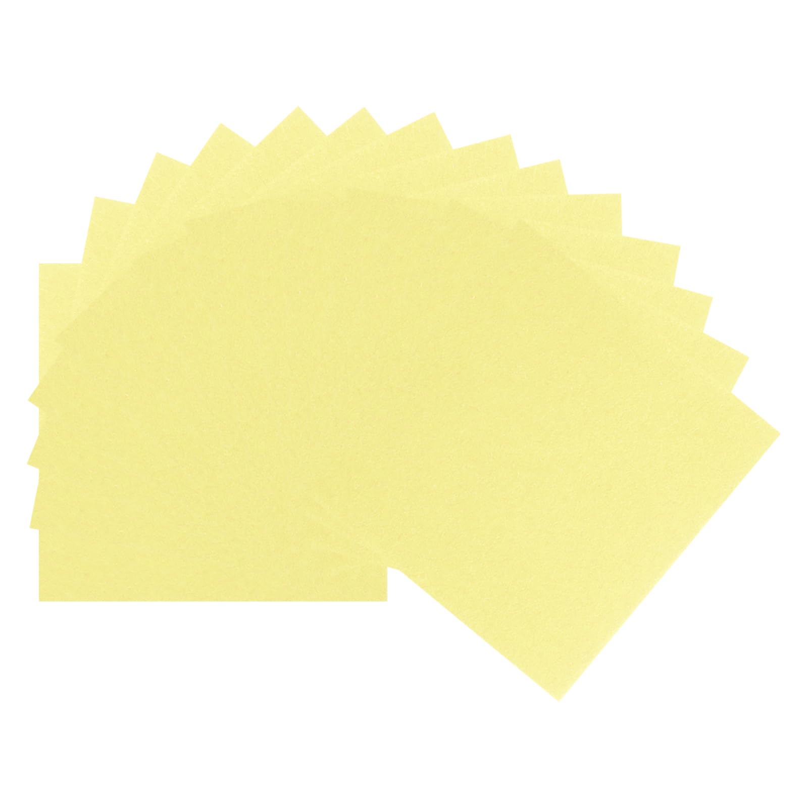 DMiotech 100 Sheets 2x2 Inch Origami Paper, Light Yellow Square Origami Paper Easy Fold Double Sided Paper for DIY Arts and Crafts