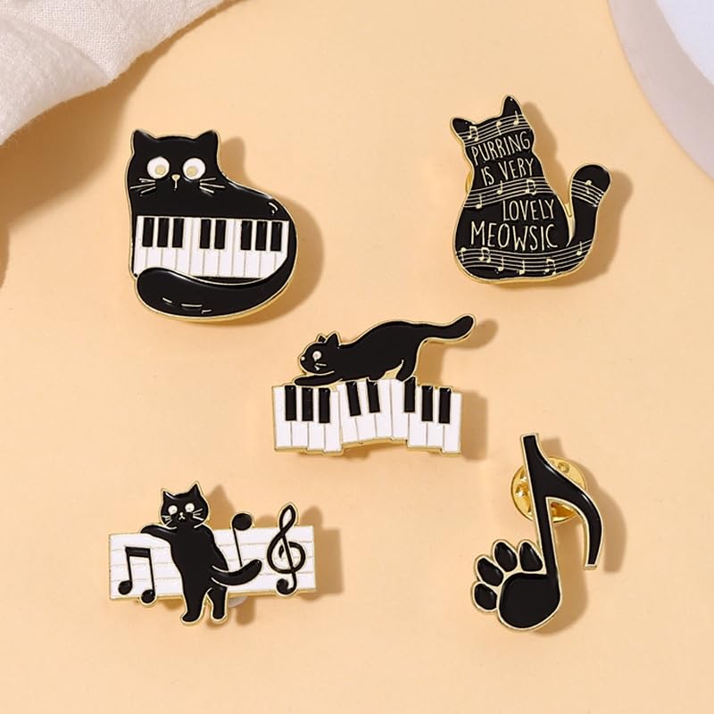 Image of Cute Cartoon Brooch Pins Enamel Brooches Lapel Pins Badge for Women Girls Children for Clothing Bag Decor
