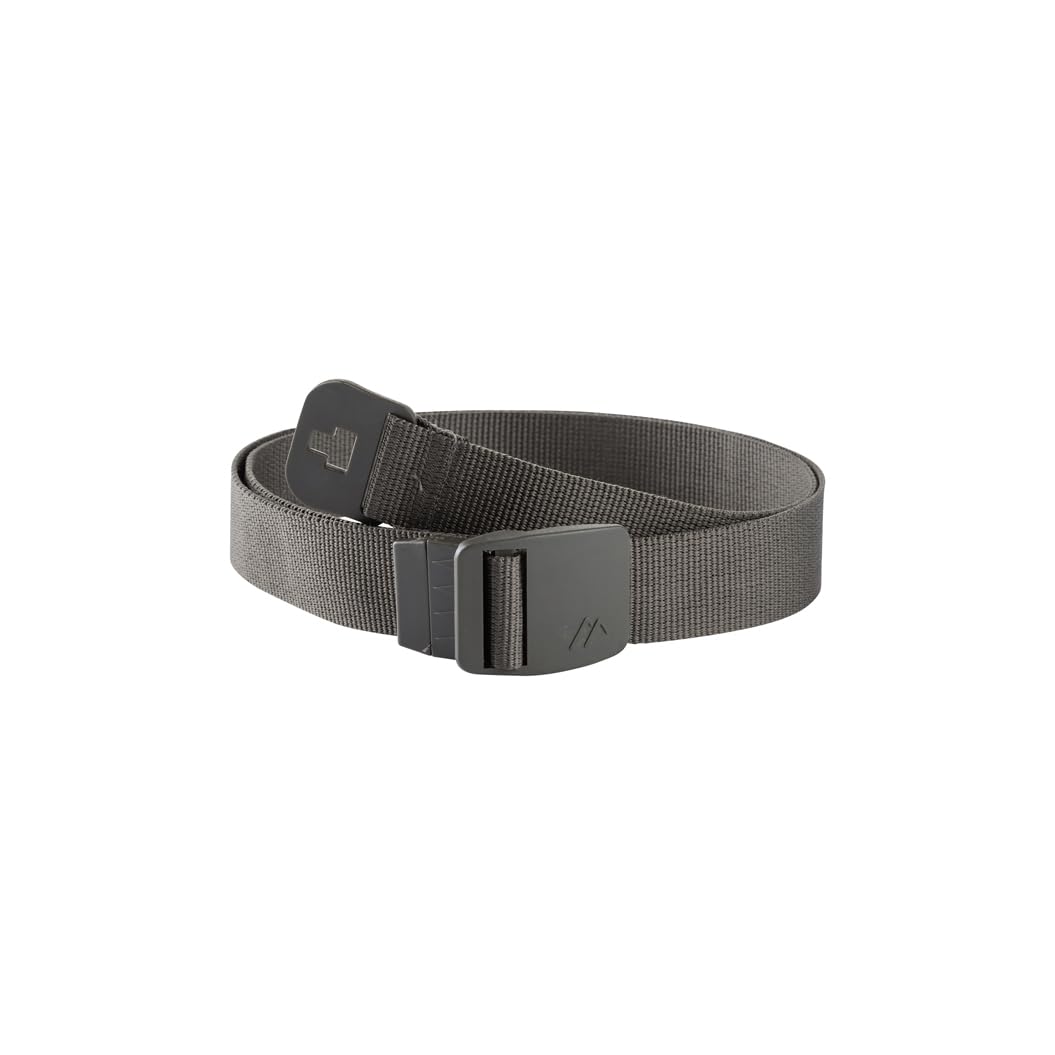 Maier Sports Eco Belt, Gürtel, Bequemer Outdoorgürtel mit Kunststoffschließe für Männer und Frauen, Extrem leicht, Stufenlos verstellbar, Perfekter Sitz