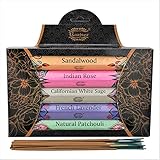 single lavender rose meaning  Raajsee Incense Sticks 5 Pack Variety Set 20 Sticks Each (Total 100 Sticks), Californian White Sage-French Lavender-Sandalwood-Natural Patchouli-Indian Rose,100% Organic Natural Hand Rolled