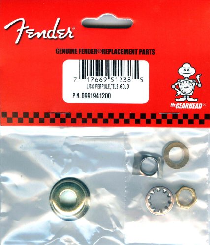 Fender Telecaster Jack Ferrule - Gold