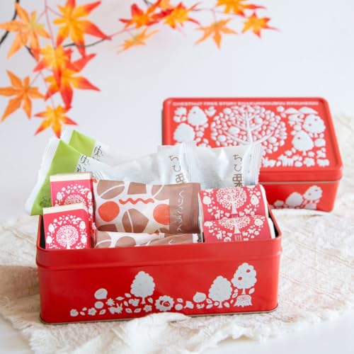 岐阜 良平堂 赤缶入りスイーツギフト 和菓子 洋菓子 栗スイーツ 詰め合わせ 焼き菓子 ギフトセット お菓子 手土産 内祝い お礼 お祝い向け プレゼント 5種10個入