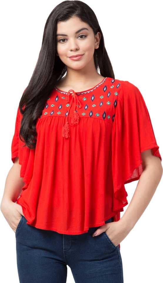 Wingzss Branded Women Chic & Comfy: Discover Rayon Ponchos-image-44