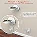 MATONE Small Wall Shelf, Wall Mount Shelves for Google WiFi, Smart Home Speakers & Cellphones, Clever Charging Shelf with Cord Arrangement, Small Space Solutions for Anything Up to 15lbs