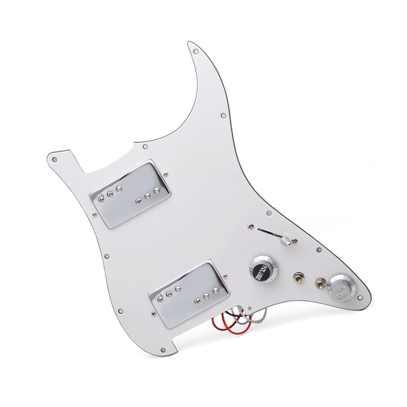 Pastillas profesionales para golpeador de guitarra Pastilla Golpeador De Guitarra Eléctrica Accesorios Plateados Humbucker De Seis Cuerdas