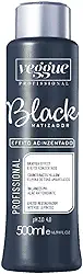 Máscara Matizadora Preta Black Efeito Acizentado Veggue Profissional 500ml