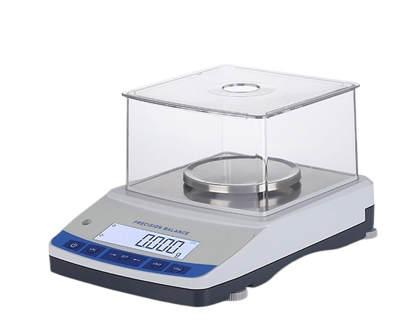 Básculas digitales de laboratorio, Balanza electrónica de alta precisión de 500 g a 0,001 g, balanza analítica de laboratorio, báscula de cocina for joyería con puerto RS232