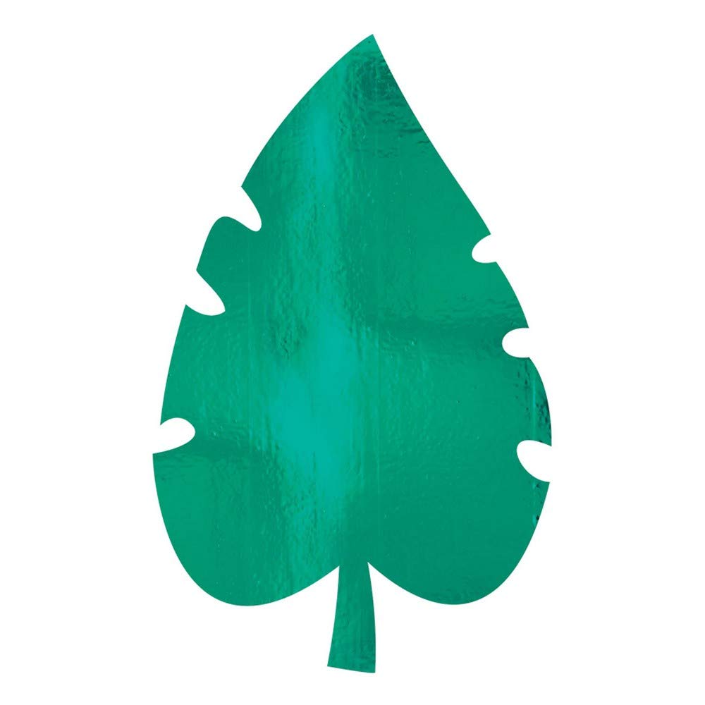 (PKT) Hawaiian Giant Palm Leaves 40cm (8 pk)