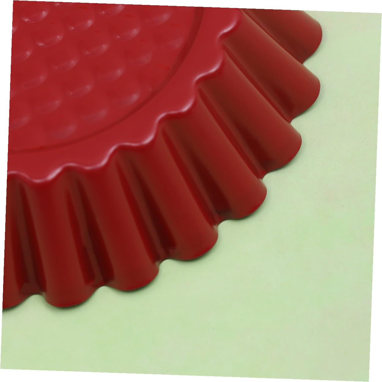 12 pièces Moule à tartelette œuf en acier à haute teneur revêtement antiadhésif moules pâtisserie DIY pour cuisine maison couleur rouge et noir