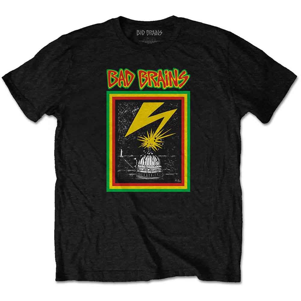 Bad Brains Capitol Strike T-Shirt Black L