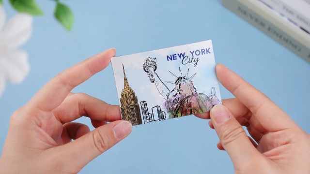Set de 15 imanes decorativos para nevera Nueva York miniatura 7