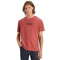 Levi's Graphic Crewneck Tee T-shirt, Tr-blend Sun-dried Tomato