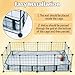 LANIAKEA 2PCS Waterproof Guinea Pig Cage Liner 24x45 inch Guinea Pig Bedding Washable Tarp Bottom Base for Guinea Pig, Bunny, Hamster, Rabbit
