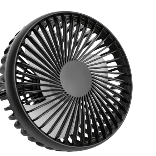 Yctze Wentylator Samochodowy USB, Mocna Przyssawka, 12V, do Samochodu