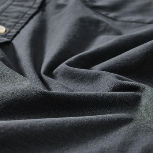 Huckberry Flint and Tinder Men's Classic Oxford Draftsmen Button Down Shirt- Stretch Fabric- Button Down Shirts for Men4