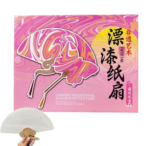 Ventilador portátil lacado | Divertido ventilador de mano - Suministros de arte reutilizables diseño colorido divertido para eventos de boda al aire libre