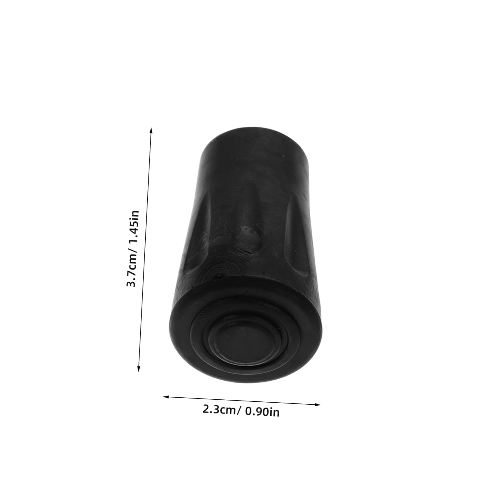 Accessoires pour Bâtons De Randonnée 50 Pièces Coussinets en Caoutchouc pour Bâtons De Randonnée Béquilles