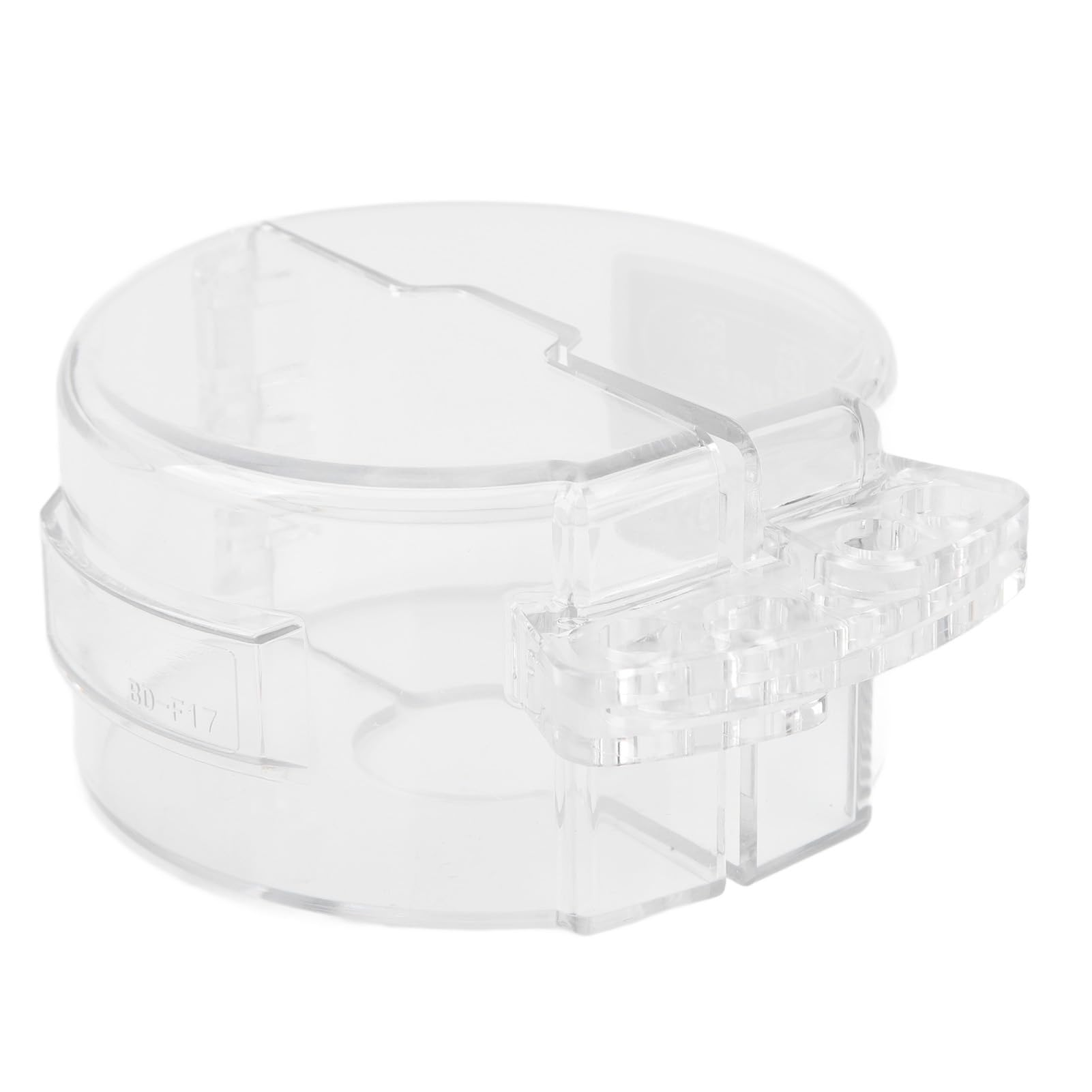 Gate Valve Lockout Transparent 4 Hole Protective Valve Handle Lockout Cover for Electrical Isolation Made of Premium PC Material for 1/4 Inch to 1 Inch Handle Ball Valves