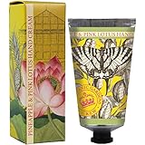 三和トレーディング English Soap Company イングリッシュソープカンパニー KEW GARDEN キューガーデン Luxury Hand Cream ラグジュアリーハンドクリーム Pineapple & Pink Lotus パイナップル&ピンクロータス