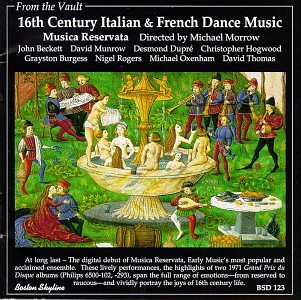 16th Century Italian & French Dance Music