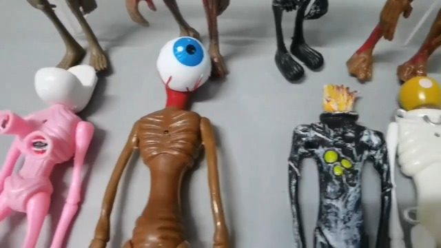 Amazon.com: Rainbow snail Siren Head Toys Action Figure(4pcs