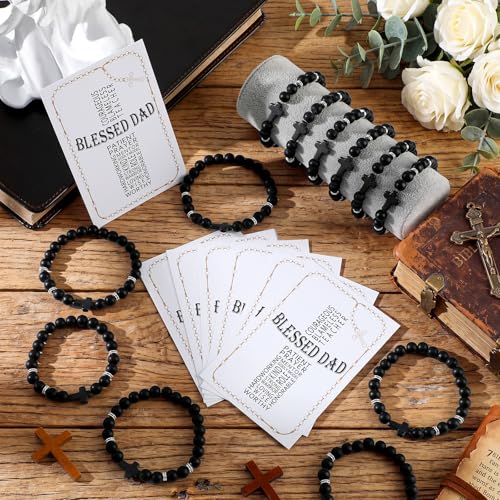Pulsera ajustable religiosa para papá Tondiamo miniatura 3