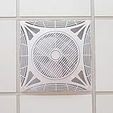 Ventilador Industrial pensado para su instalación en falsos techos o techos suspendidos, donde un ventilador convencional no funcionaría. Encaja perfectamente en un espacio estándar de 60x60, aunque incluye un marco para acomodarlo a espacios más grandes