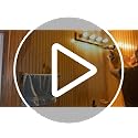 Koonmi Gold Rectangle Wall Mirror, 24x32 Inch Bathroom Mirror, Aluminum Frame Vanity Mirror for Entryway, Living Room, Bedroom Bathroom, Hangs Horizontally or Vertically