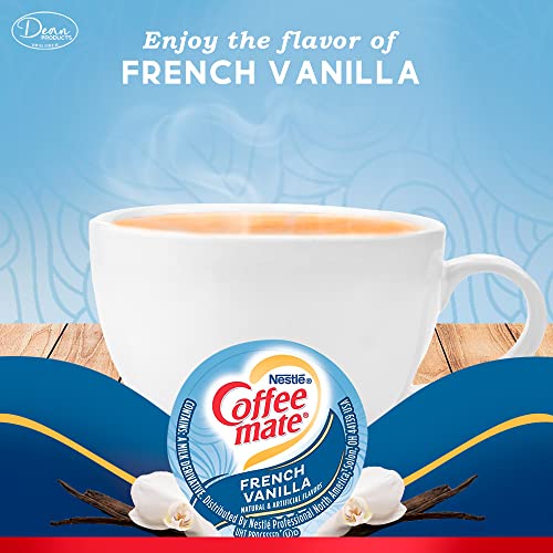 Coffee Creamer Singles - Coffee Mate Creamer - French Vanilla Creamer - Hazelnut Creamer - Original Creamer - Coffee Creamer Liquid - Creamers No Refrigeration Singles - Creamer Cups - Dean Products #TOP6