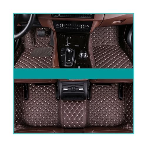 Tapis de sol voiture MK4 8Y couverture intérieure en cuir pour habitacle chic